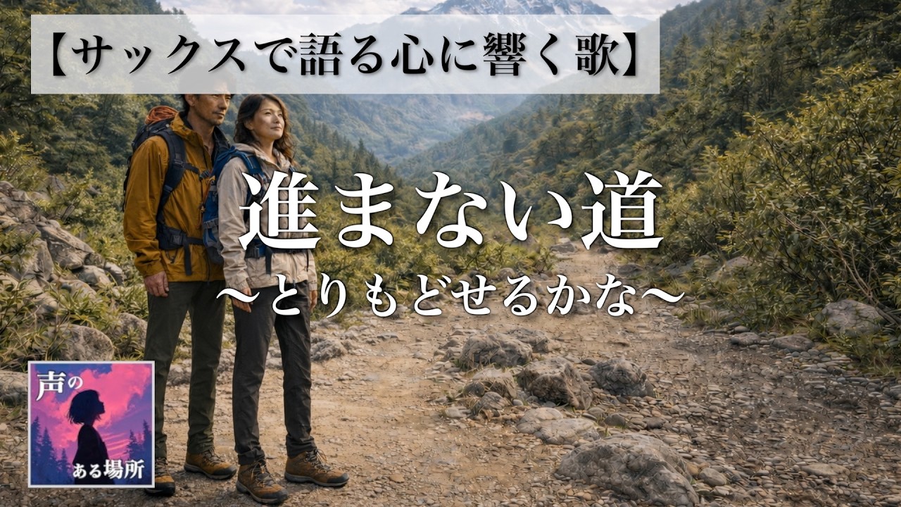 【サックスで語る心に響く歌】進まない道〜とりもどせるかな