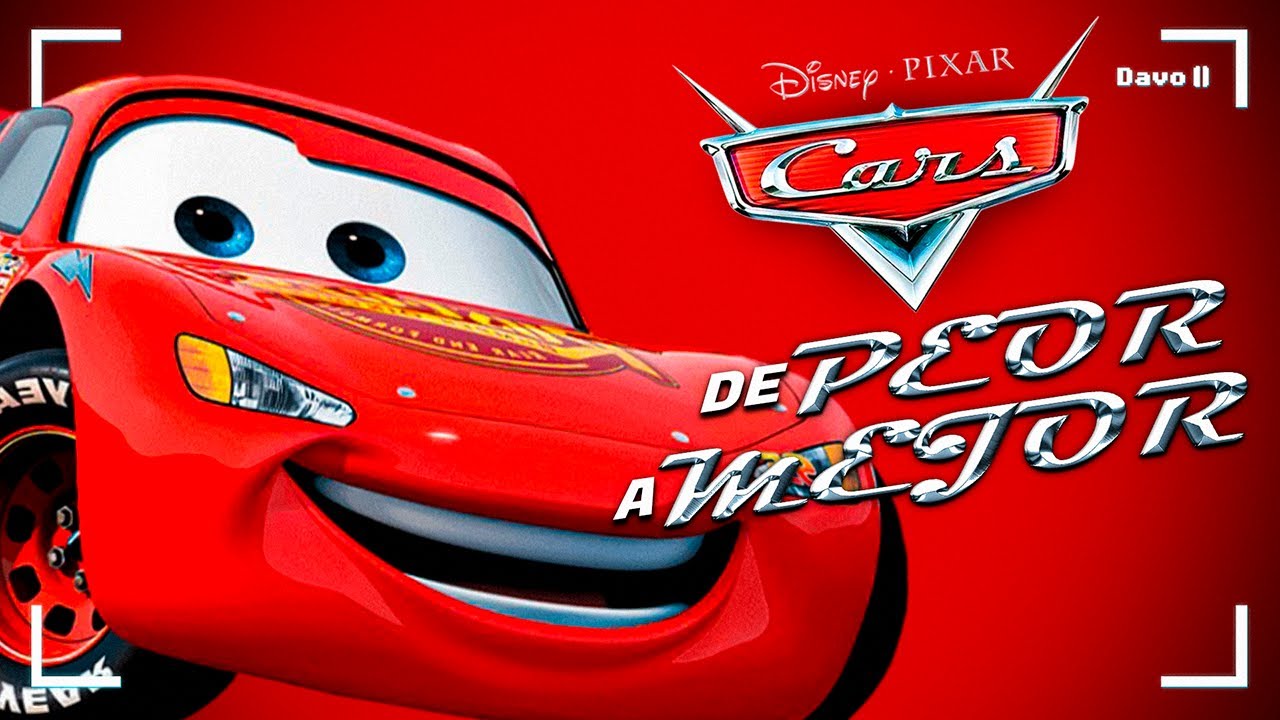 ¿ESTA es la PEOR saga de PIXAR? | Las 3 PELÍCULAS de Cars de PEOR a MEJOR
