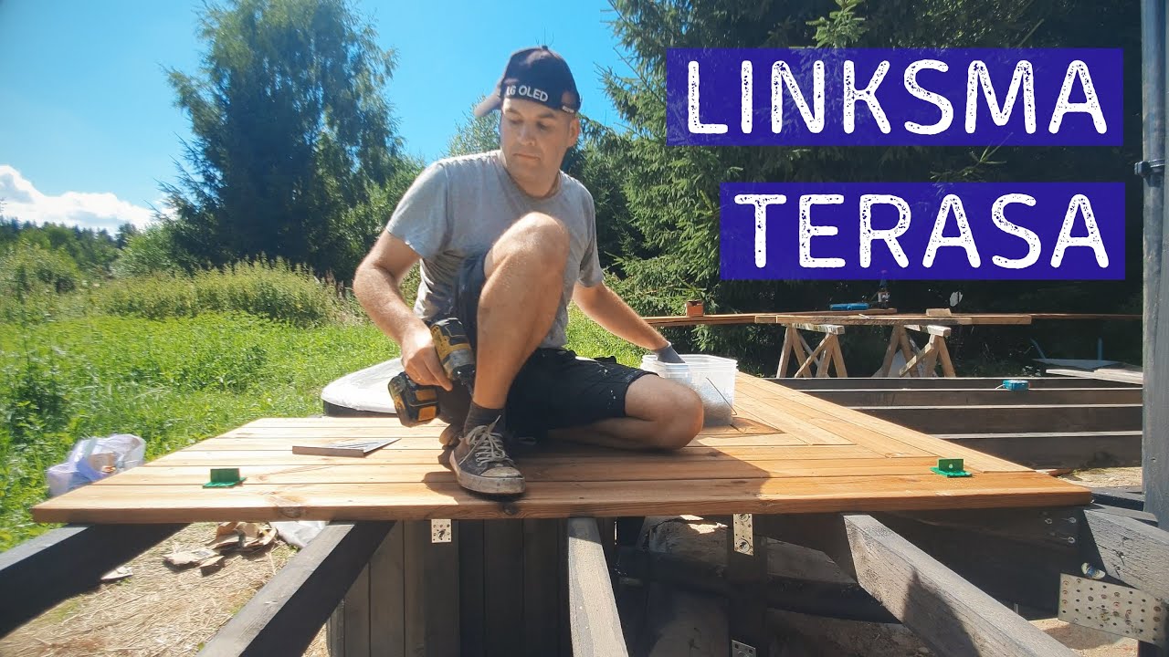 Pati linksmiausia terasa baigta