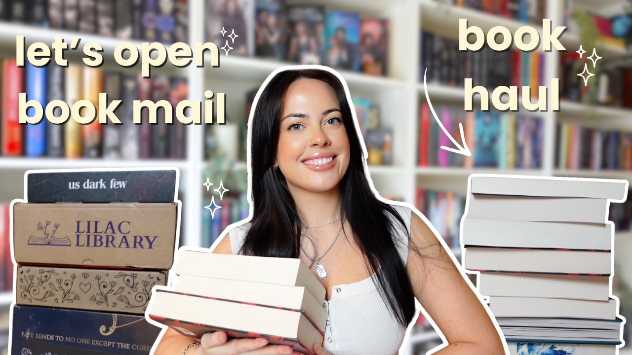 Давайте откроем книжную почту! 💌 Распаковка книг и обзор покупок.