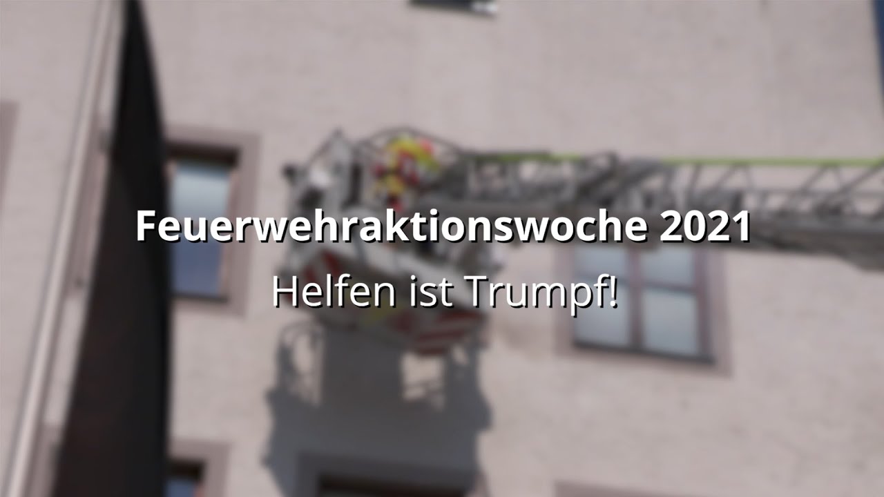 Feuerwehraktionswoche: Begeisterung f&uuml;r das Ehrenamt wecken - Bayern
