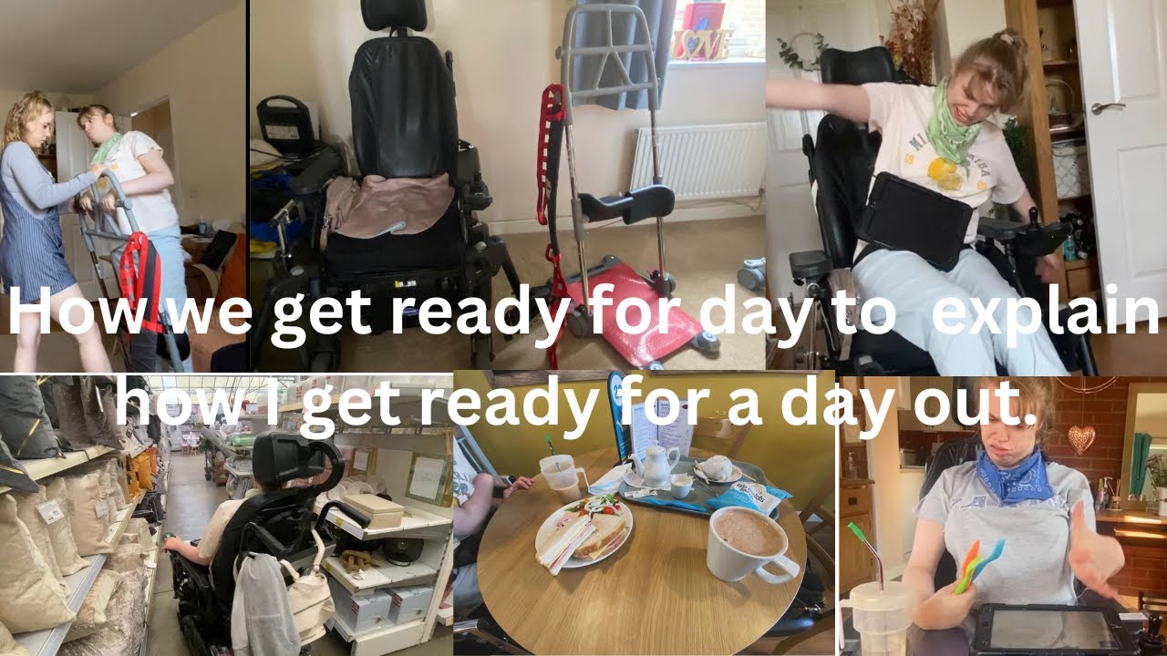 How we get ready for day to  explain how I get for a day out.