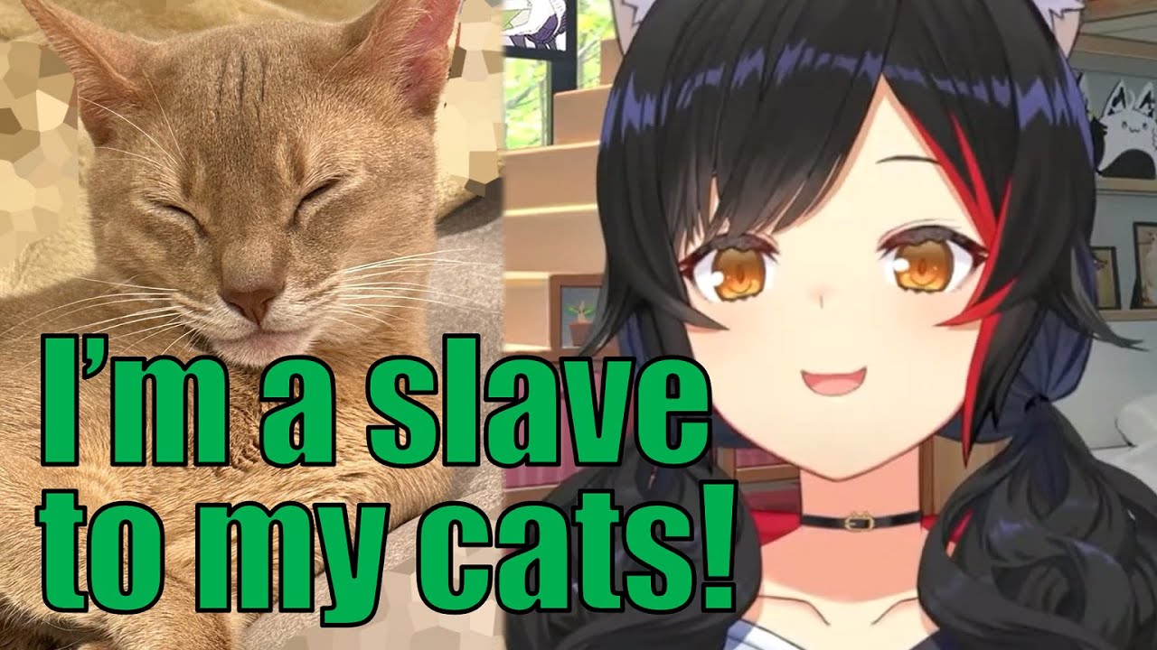 [ 21 Nov 2022 ] Mio Realizes She's A Slave To Her Cats [ Eng Subs ]