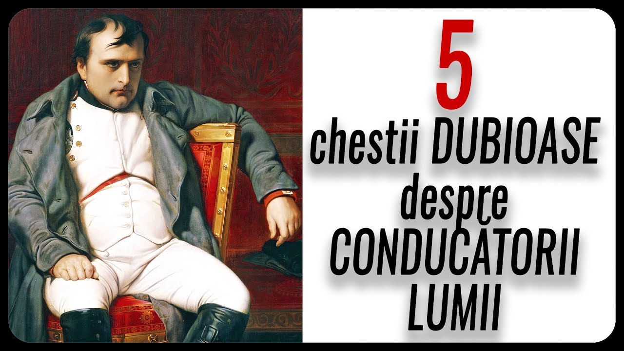 5 chestii DUBIOASE despre CONDUCĂTORII LUMII