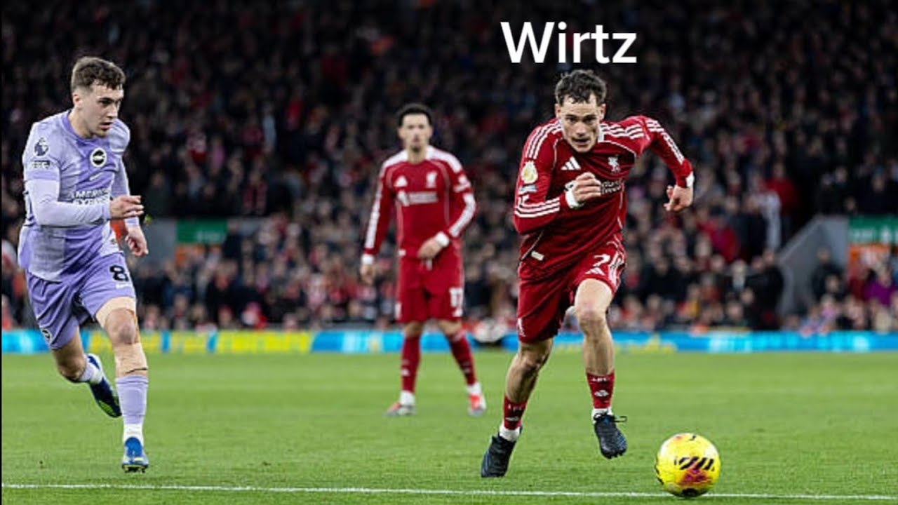 Florian Wirtz VS Brighton (13/12/2025)