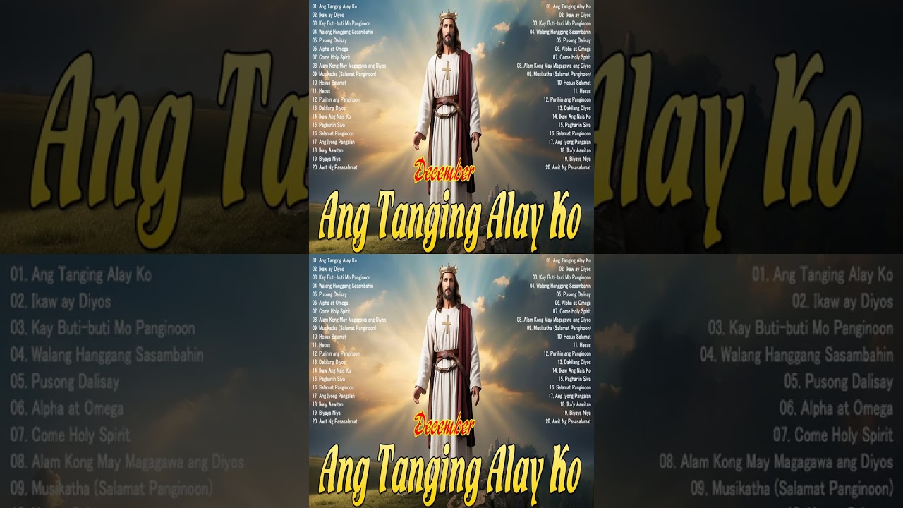 Tagalog Christian Worship Thank You God 💕 Tagalog People's Song of Praise to Jesus🙏Kay Buti-buti Mo.