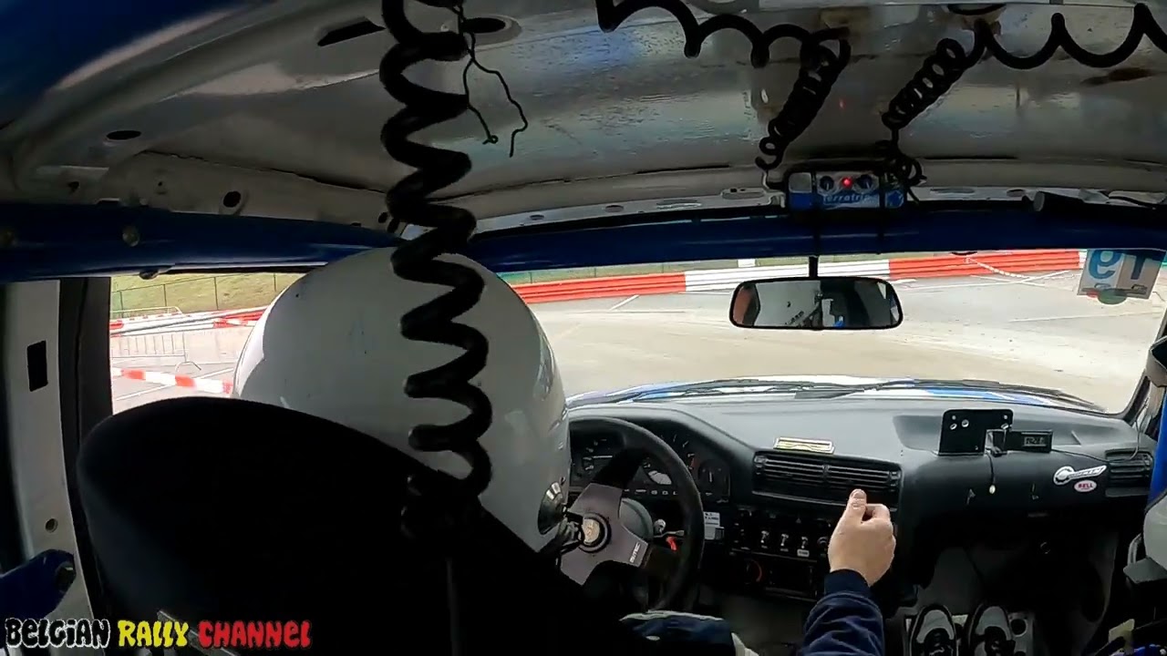 Wintercup testdag Zolder 16/01/2025 - Onboard Filip Dierckx - BMW E30 325i
