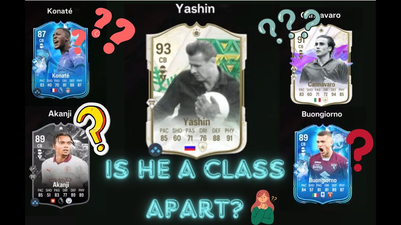 Is WW Yashin worth it if you have Konate OR Maldini OR DE Ligt OR Akanji? Honest Player Review FC24