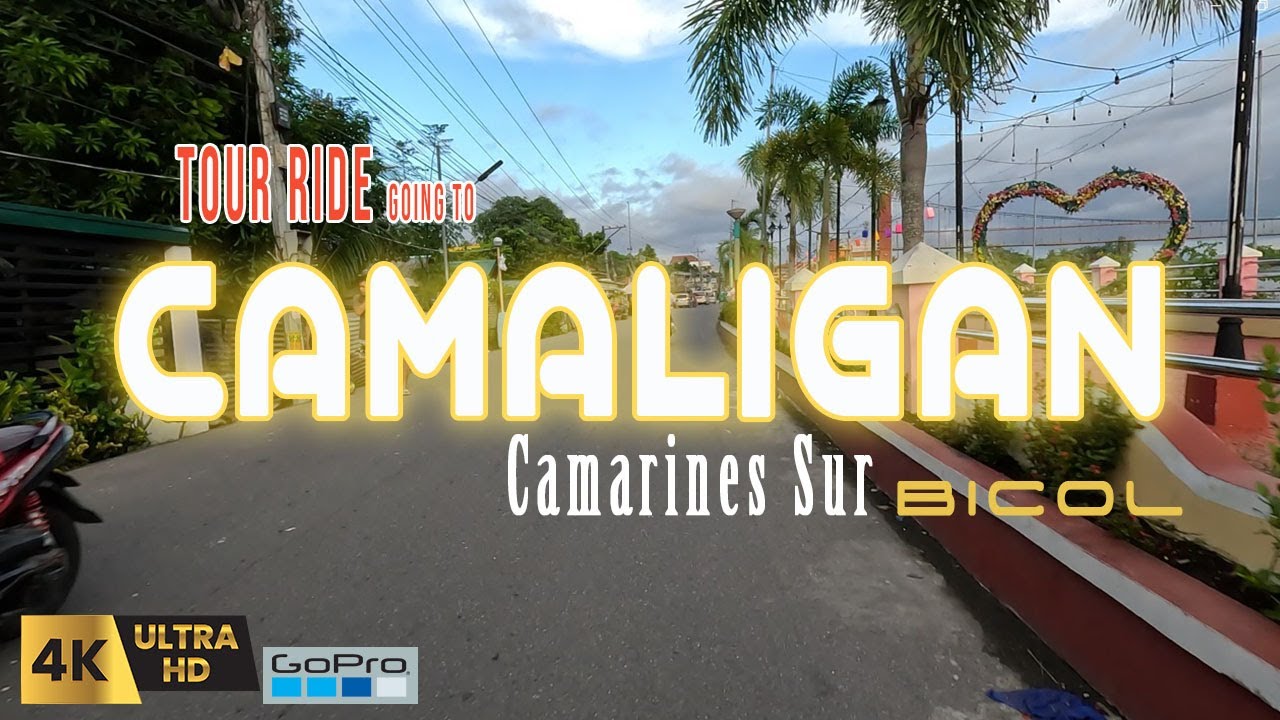 4K |Camaligan |Camarines Sur |Philippines |Bicol |Virtual Tour Ride #camarinessur #Riverpark #bicol