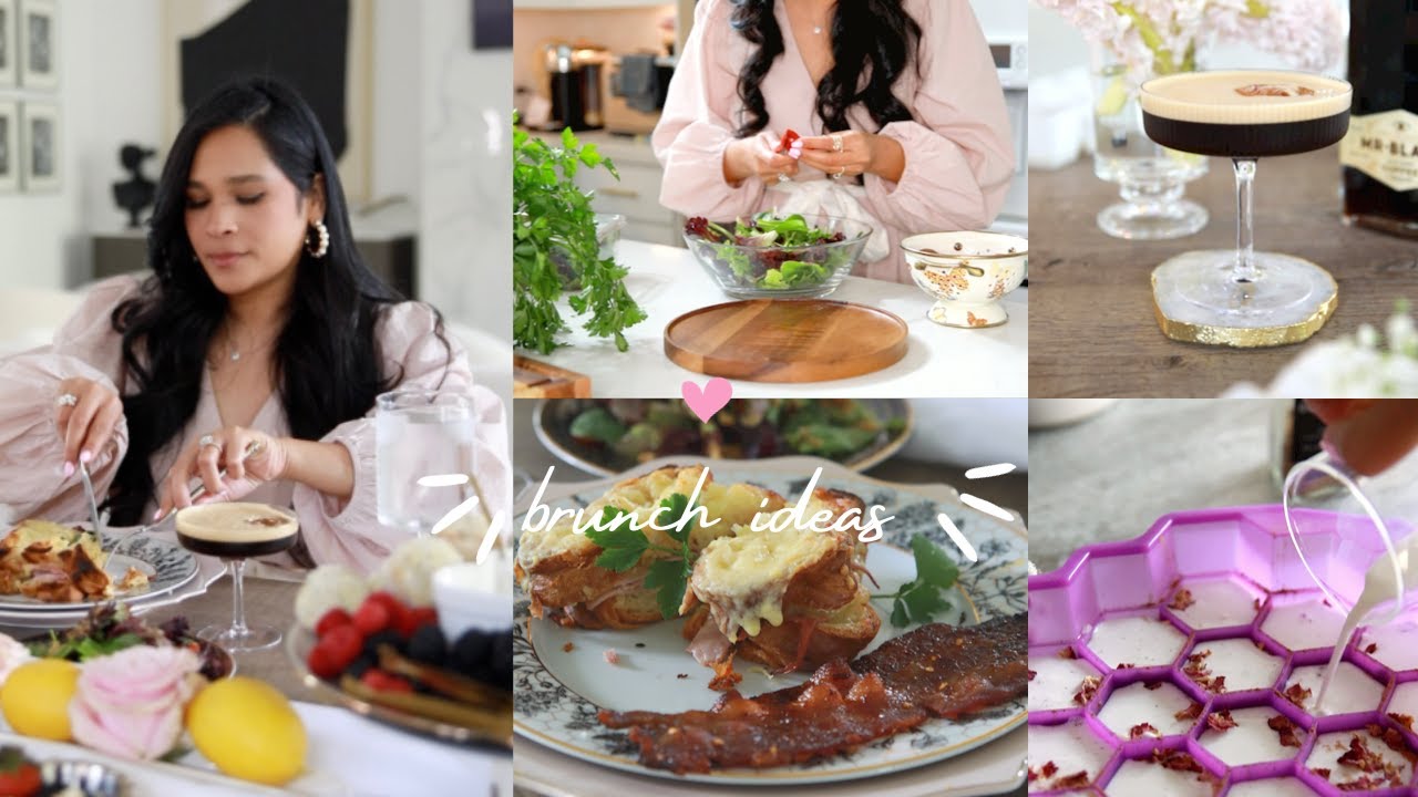 3 Easy Brunch Recipes With No Stove - Espresso Martini, Croque Monsieur & Candied Bacon!