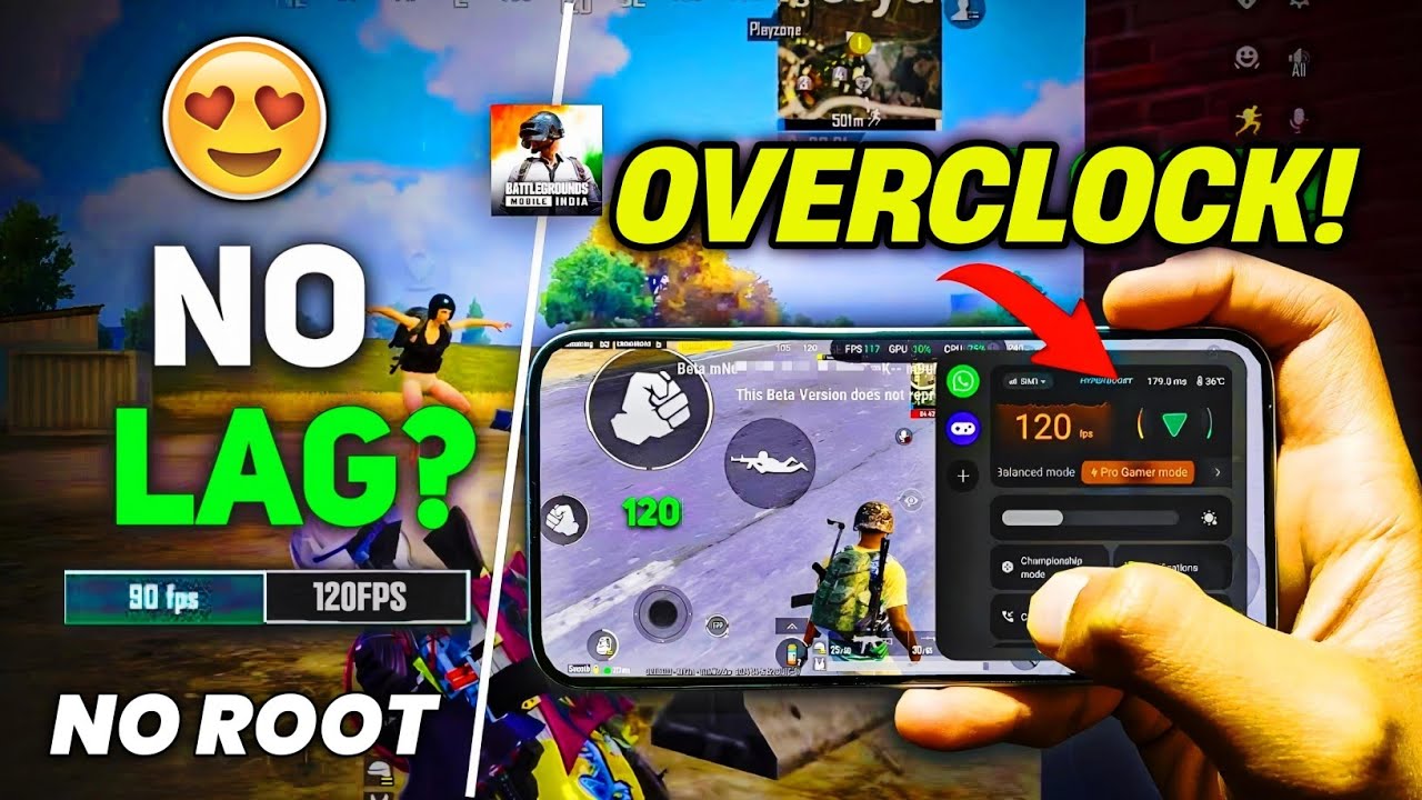 (OVERCLOCKED) : GET 120 FPS Overclocked Gaming Performance (Custom ROM & Overclock Test!)