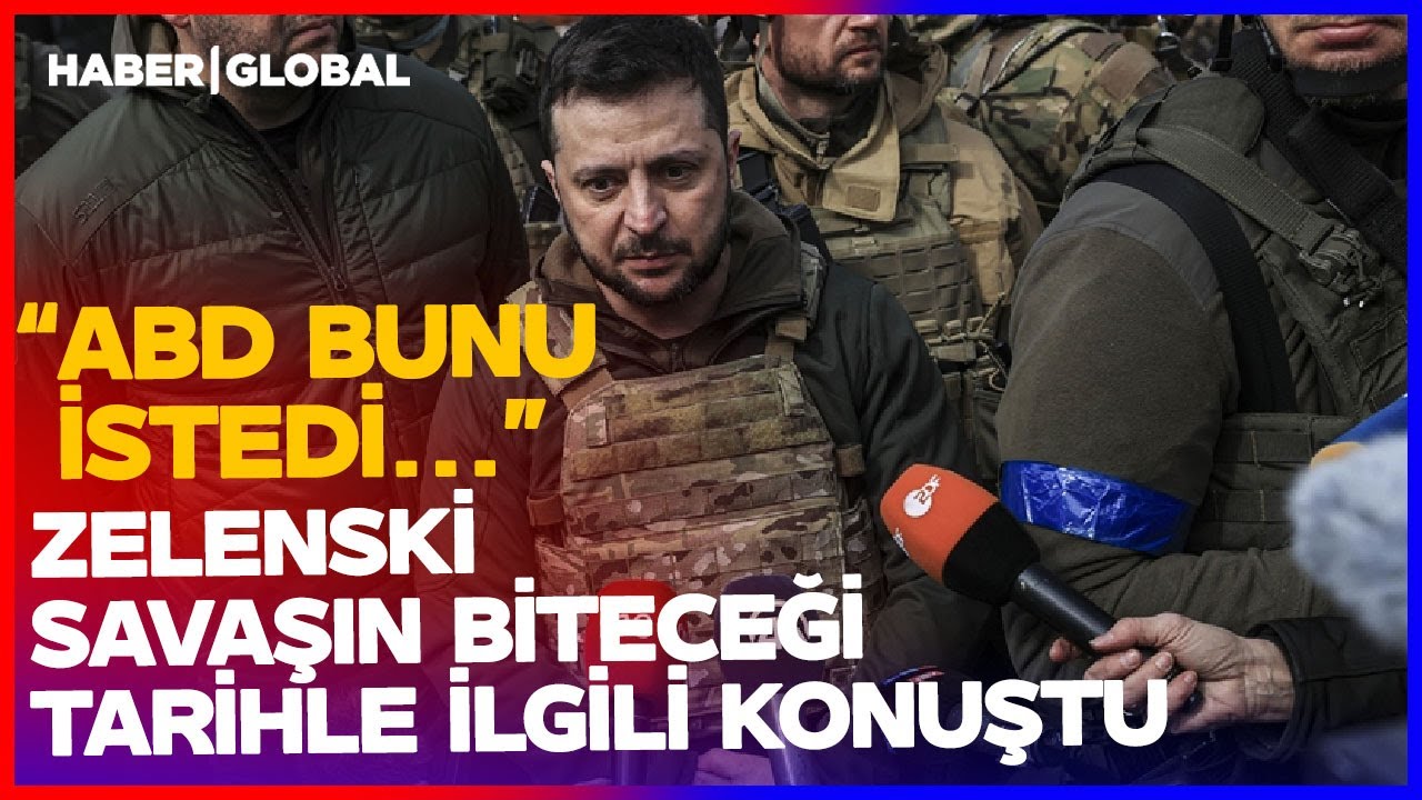 Zelenski Savaşın Biteceği Tarihle İlgili Konuştu! ABD İstedi!