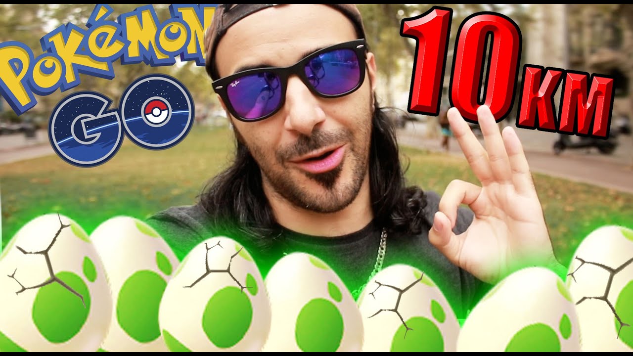 POKEMON GO - ABRO 7 HUEVOS DE 10 KILOMETROS!! EN TELEFERICO XD!! - NexxuzHD