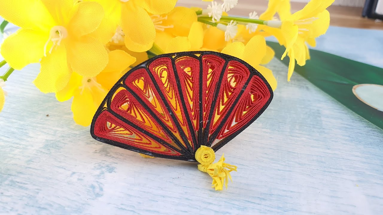Paper Fan Quilling Tutorial