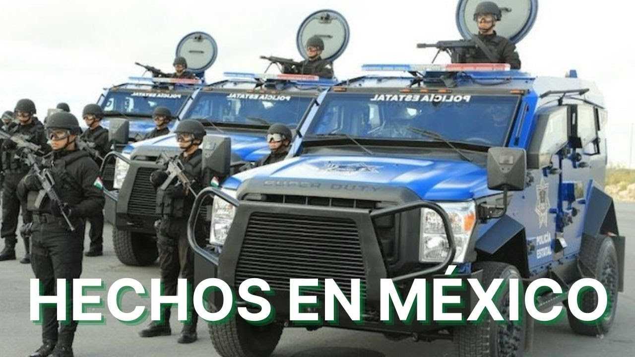 Conoce los Vehículos tácticos hechos en México