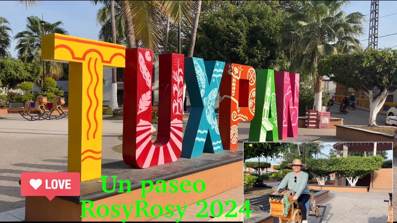 Tuxpan Nayarit paseo por malecón y su jardín / RosyRosy/2024