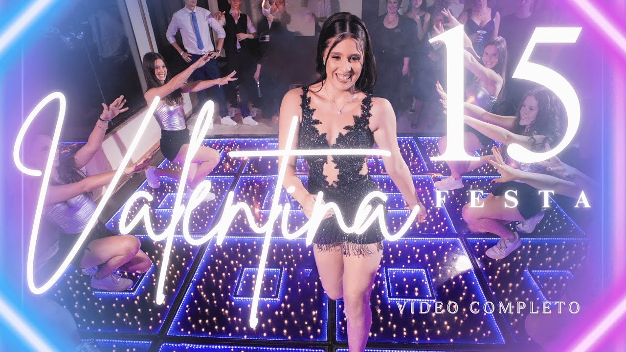 🌟 Festa de 15 Anos INESQUECÍVEL! Tema Estrelas + Vestido Azul de Valentina em Florianópolis! ✨