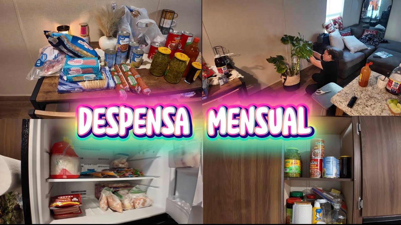 Despensa mensual de diciembre 