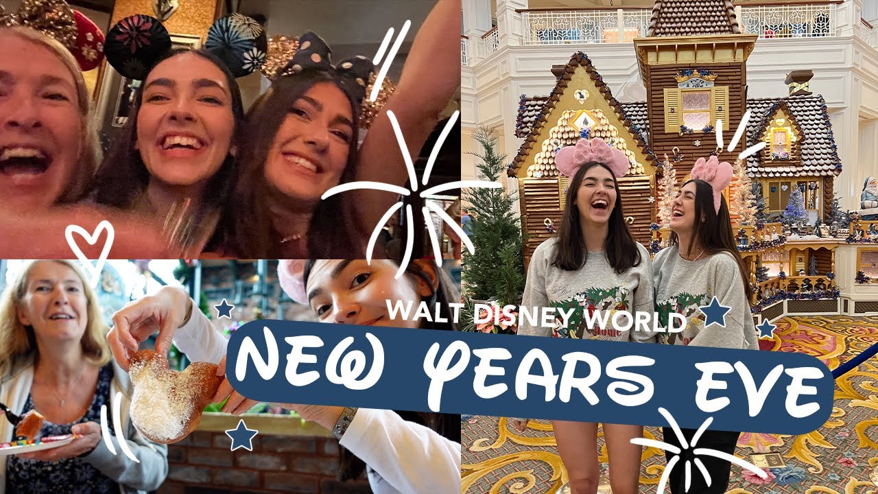 CELEBRATING NEW YEARS EVE IN DISNEY  // Walt Disney World Vlog Dec-Jan 23