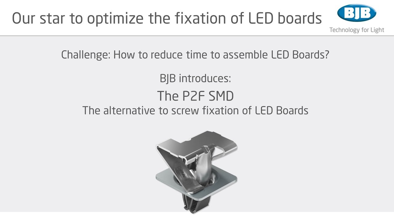 Comparison between BJBs SMD P2F vs. Screws
