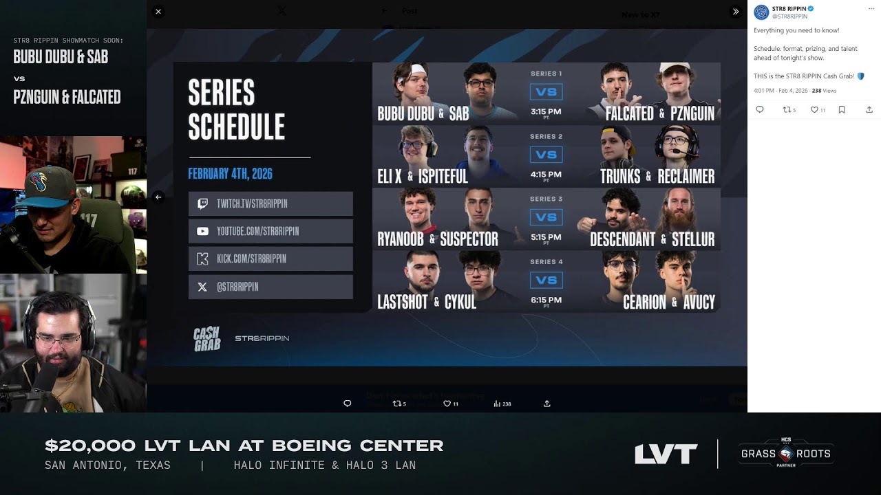 💫DROPS RAID💫Quick LAN Talk then raiding STR8 RIPPIN for Pro Showmatches! | !LVTLAN