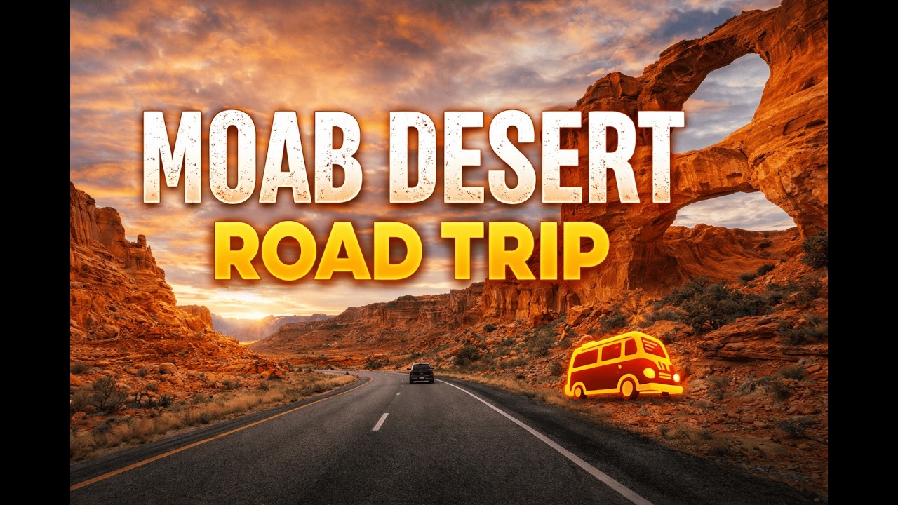 Moab Desert Road Trip – Driving Through Another Planet