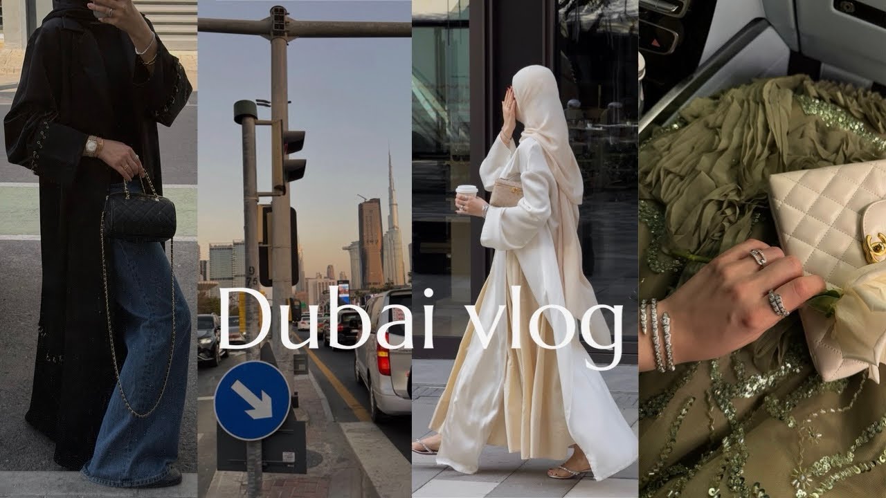Dubai vlog: shopping, influencer events, henna party, modest outfits & more 