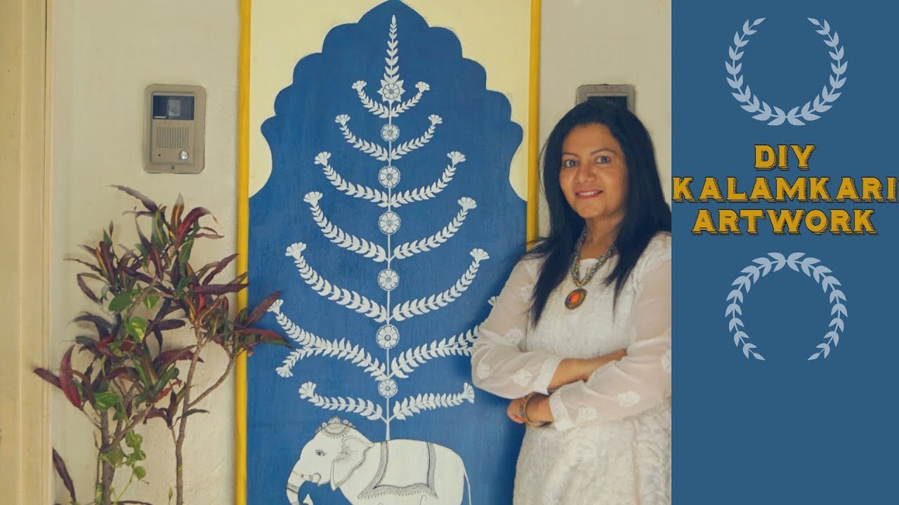 DIY Kalamkari Artwork | Indian Art Forms