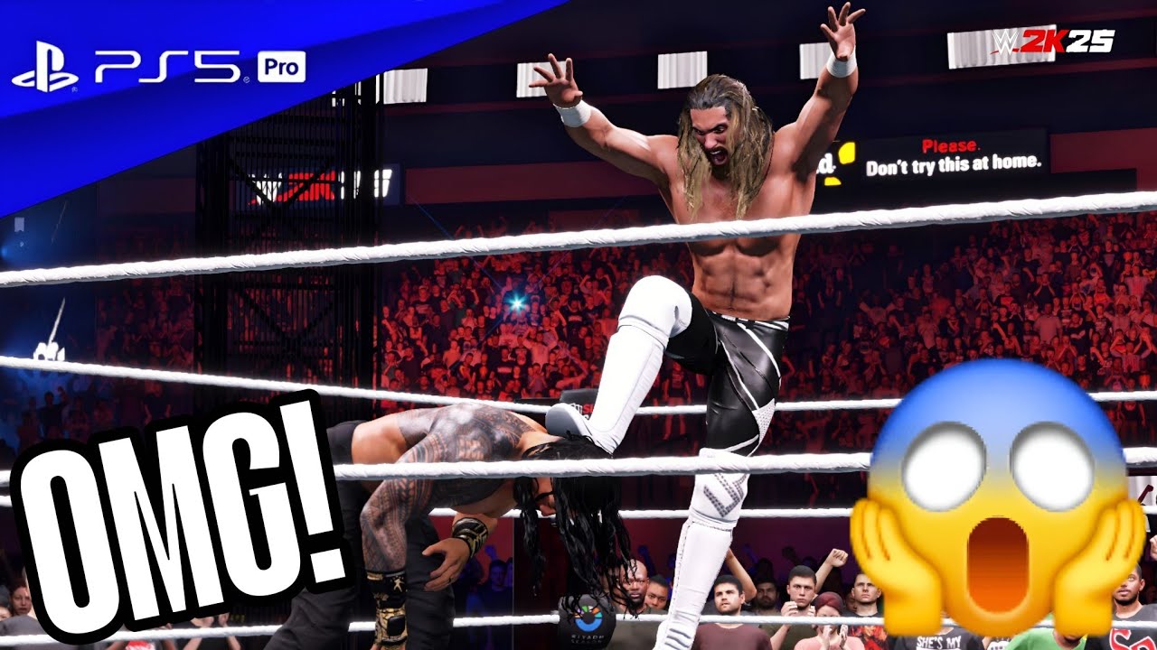 WWE 2K25 - Seth Rollins vs. Roman Reigns Greatest Match at WrestleMania 42 | PS5 Pro [4K60 HDR]