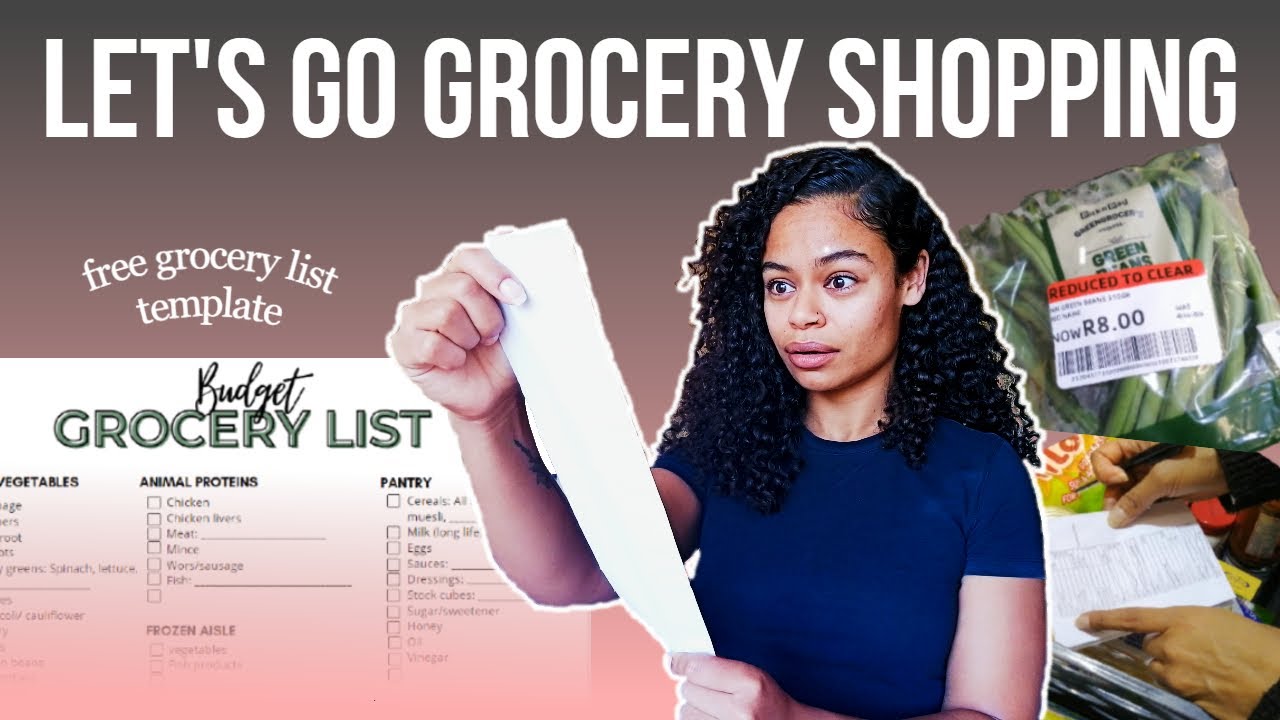 Watch This before Your Next Grocery Trip | Free Grocery List Template | Save Cash & Eat Healthy