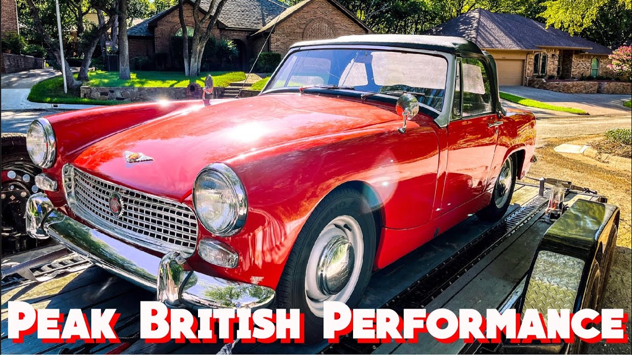 Я купил сломанный, ненадежный британский спортивный автомобиль. Austin Healey 1963 года.