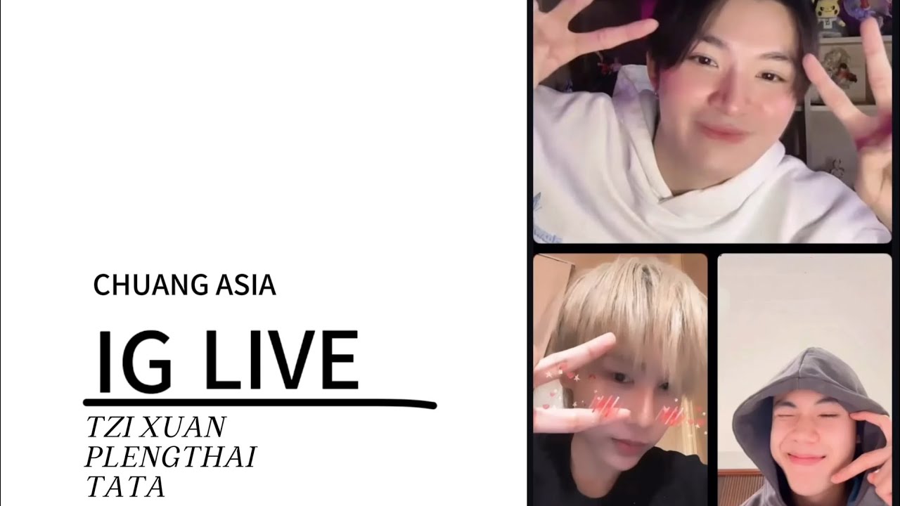 [CHUANG ASIA] IG LIVE | TZI XUAN PLENGTHAI TATA | 20250322