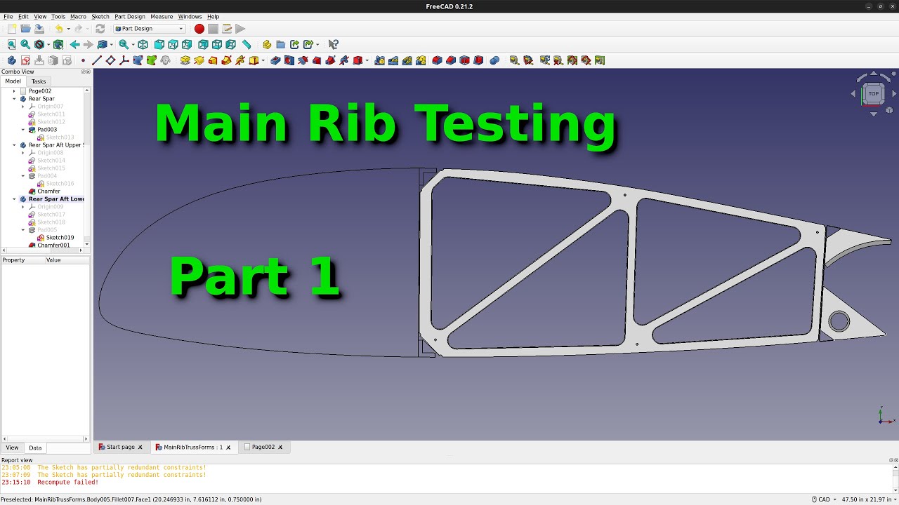 Main Rib Testing Part 1