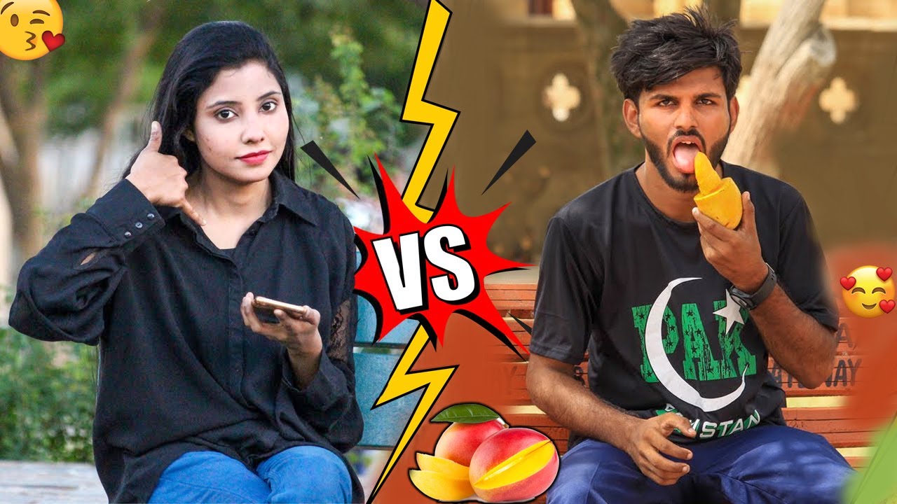 Blind Boy Eating Mango Prank