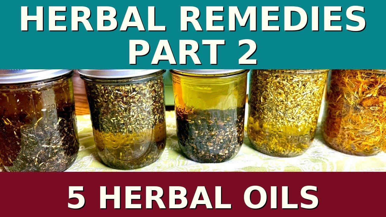👉 How to Make Medicinal Herb-Infused Oils | Herbal Remedies Part 2