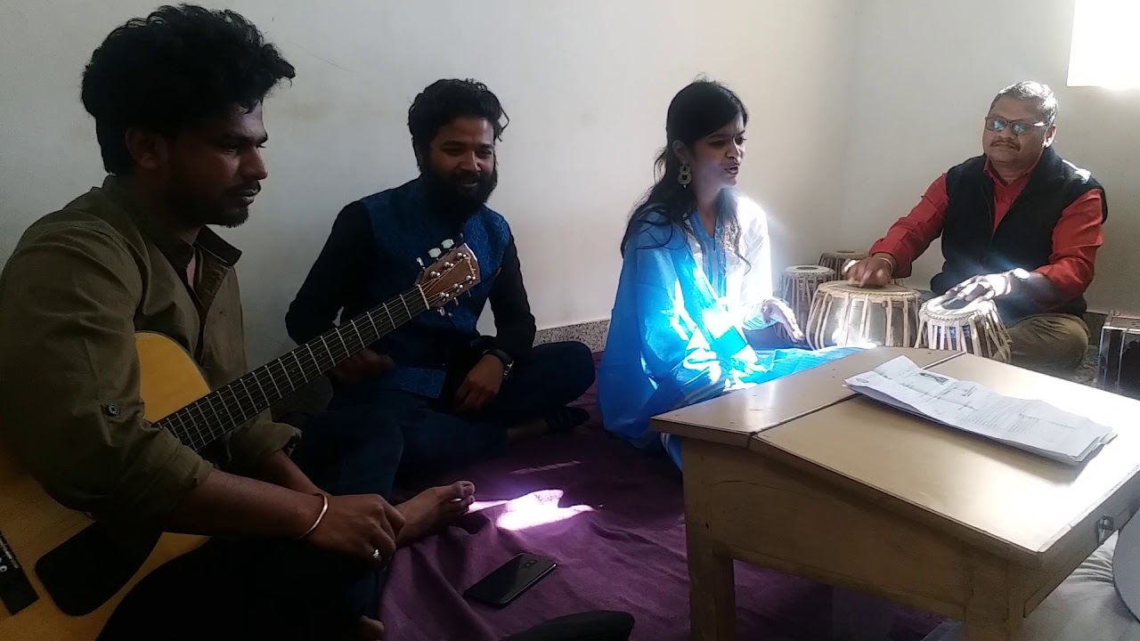 I conducted vocal practical exam in Kamla Devi music college Raipur by IKSVV Khairagarh University