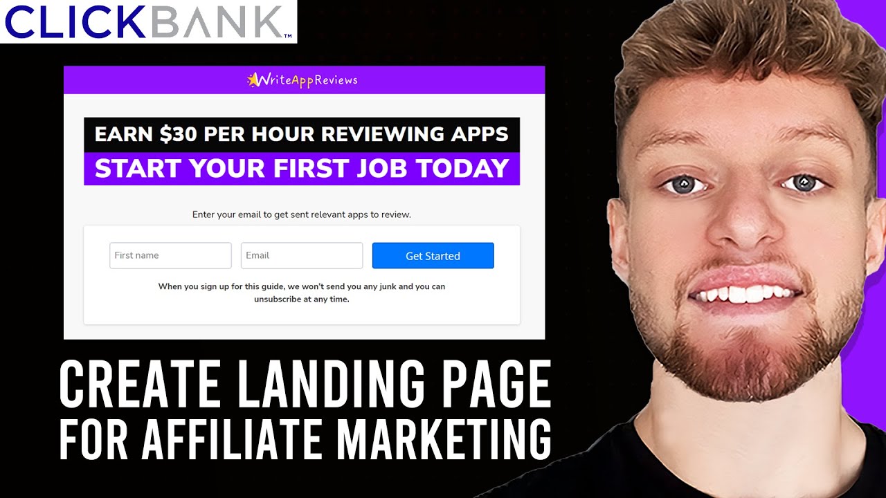 How To Create a Landing Page For Affiliate Marketing (For Free)