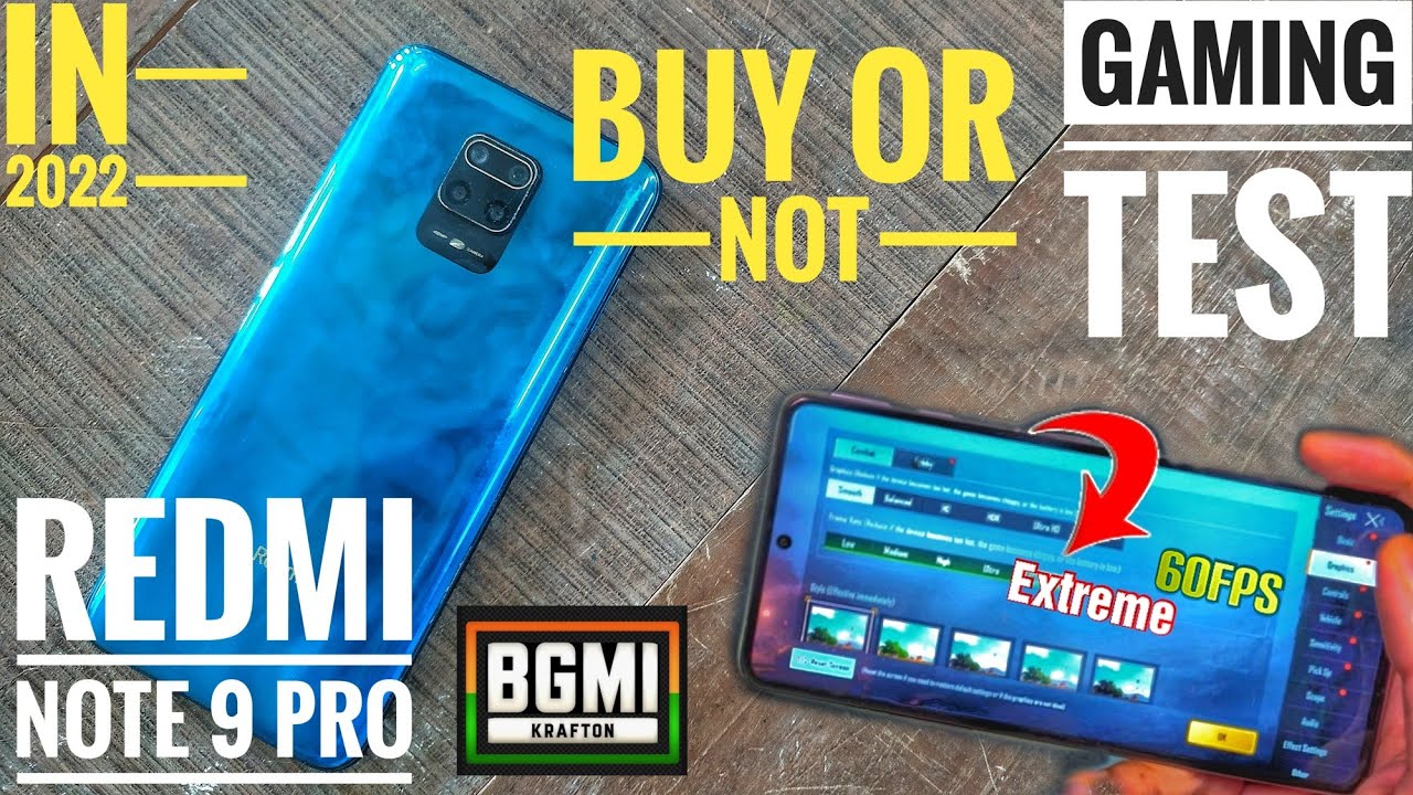 Redmi note 9 Pro Bgmi/Pubg Test After Update in 2022/Pubg Gameplay