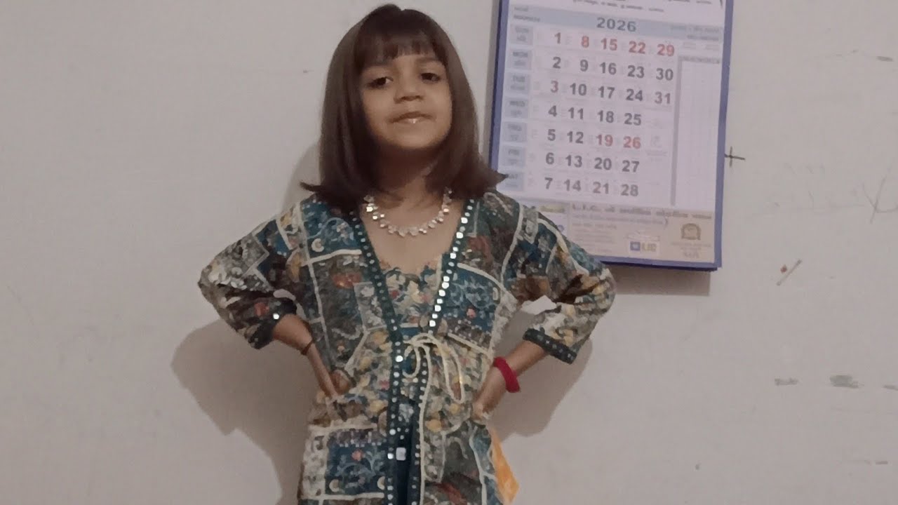 Welcome to my blog #only 10 minutes ready for celebration in school #Asmita Raval 