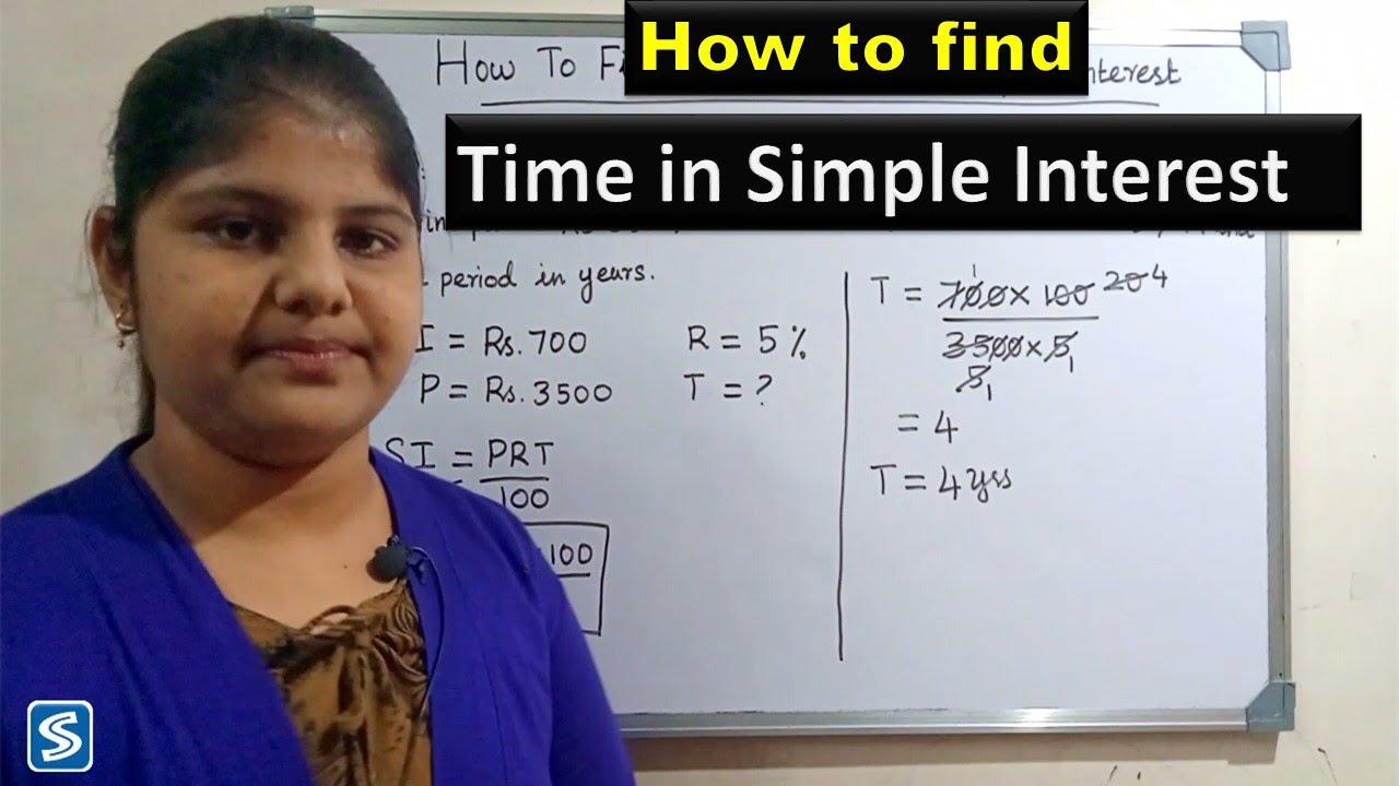 How To Find Time in Simple Interest | Finding Time in Simple Interest |  Time Period in Interest