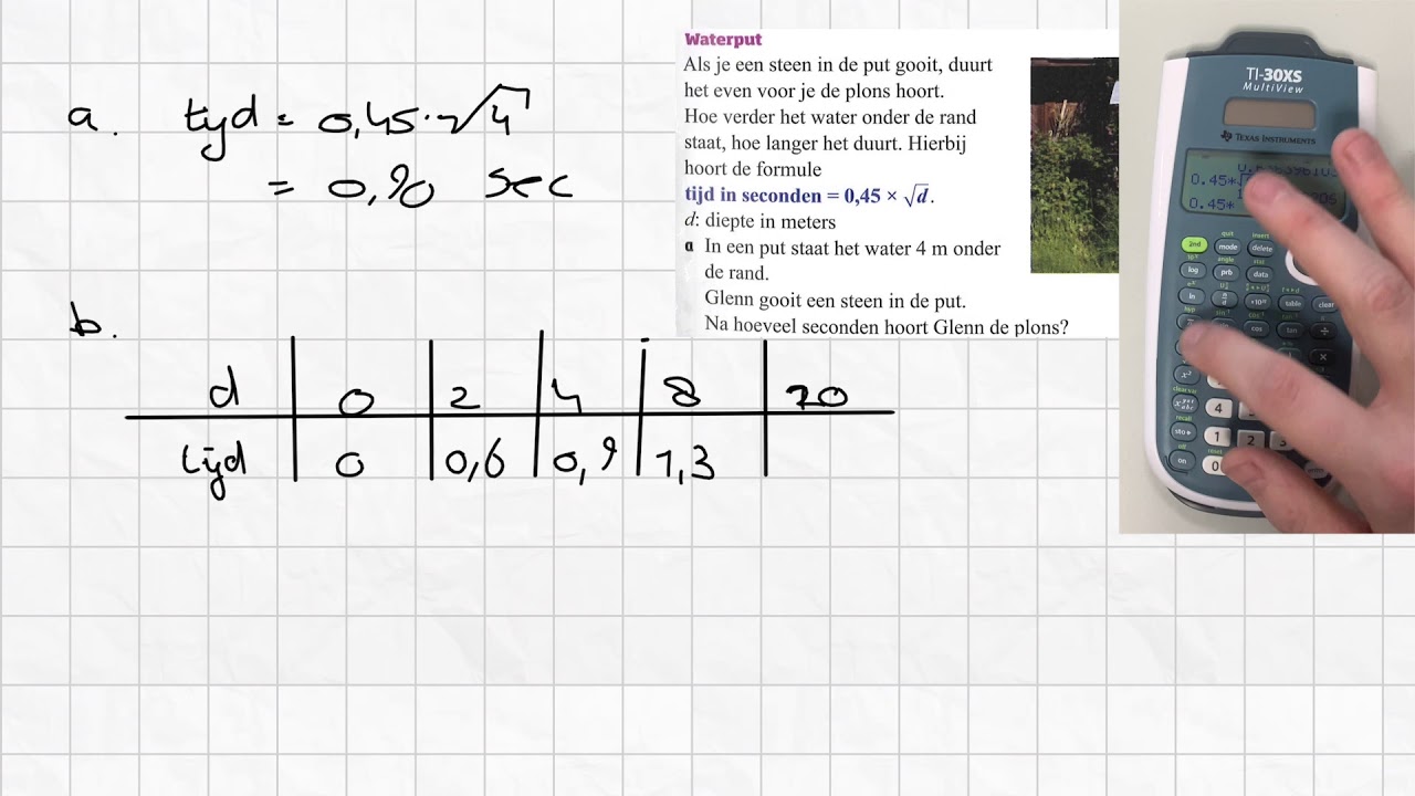 §5.7 Formules met wortels