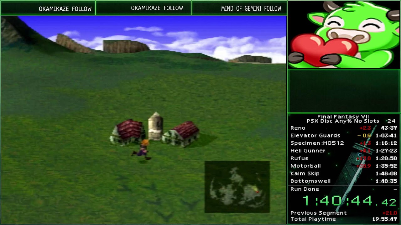 Lets Get a PB FF7 Any% No Slots