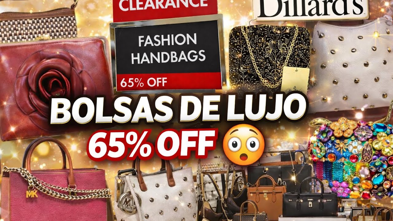 ¡Por fin llegaron las bolsas con 65% de descuento a DILLARDS😱😱DISEÑADOR REGALADO❗️