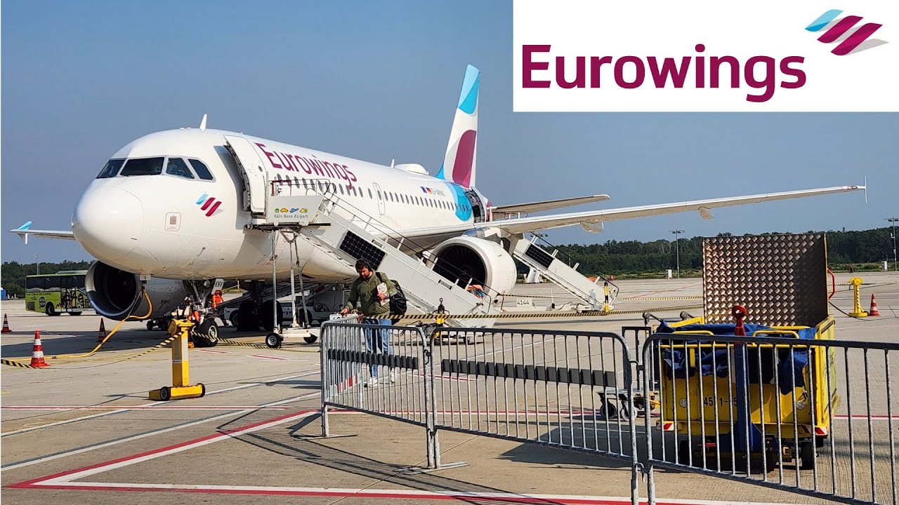 BEST LOW-COST AIRLINE IN EUROPE? Eurowings Review: London Heathrow - Cologne