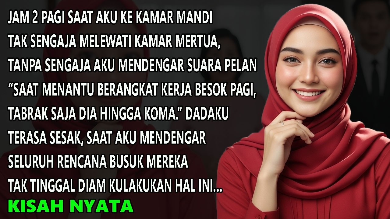 JAM 2 PAGI SAAT KE KAMAR MANDI, LEWATI KAMAR MERTUA, KUDENGAR IA TELEPON HENDAK MENCELAKAIKU...