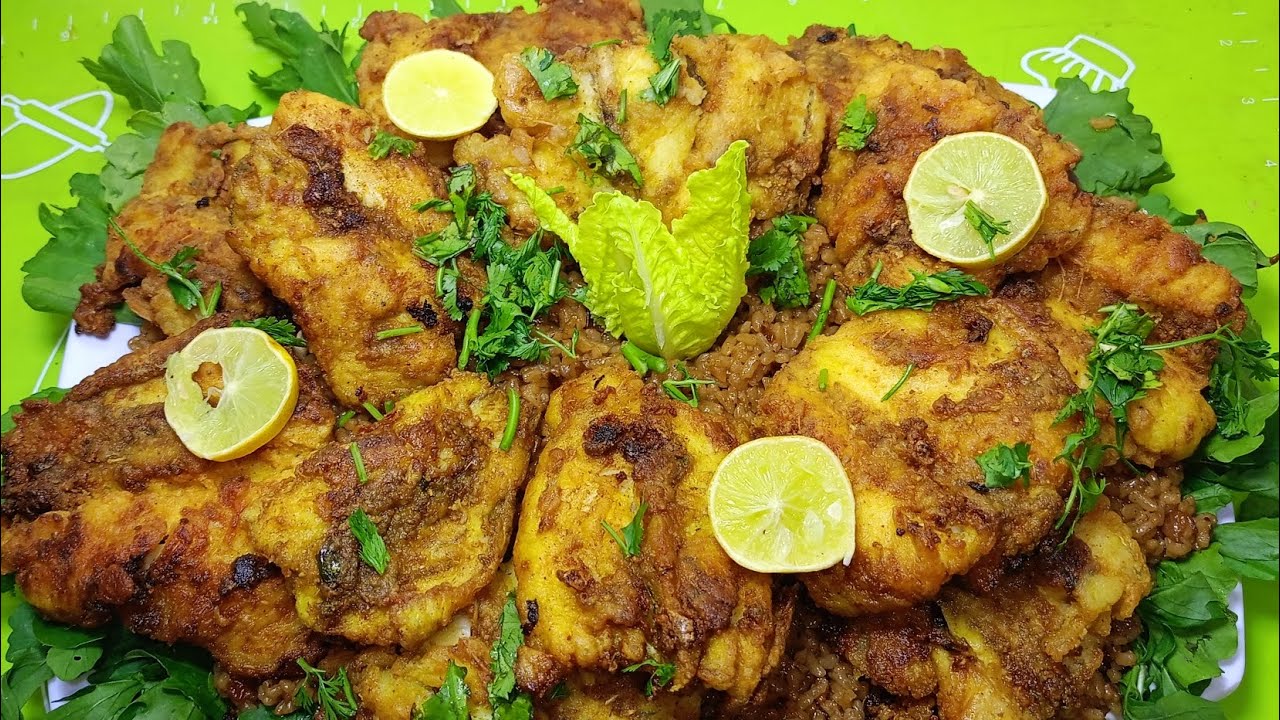 طريقه عمل سمك خرط مقلي بطريقه جميله جدا وتفتح النفس مع مطبخ تيتا زي