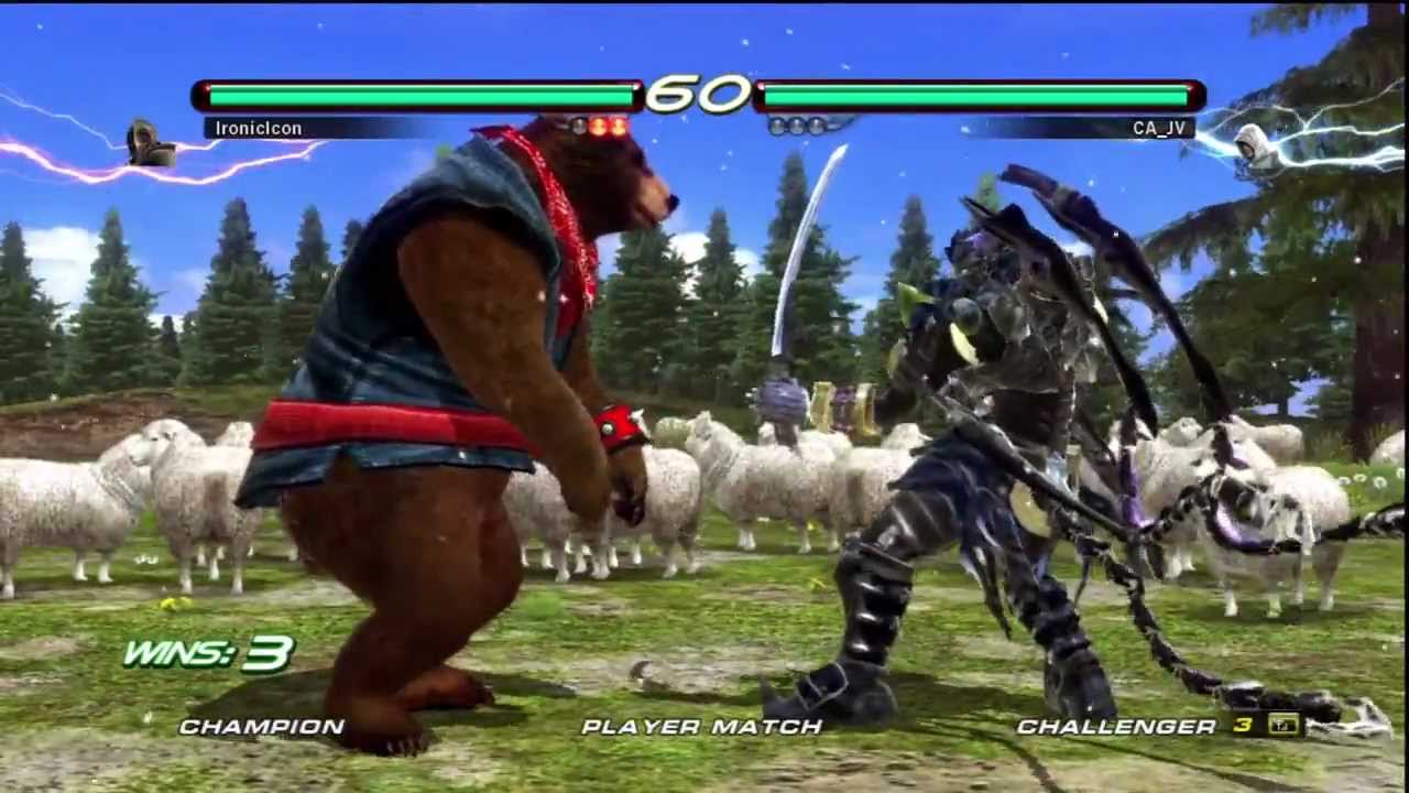 Tekken 6 Kuma vs Yoshimitsu #3 2/3