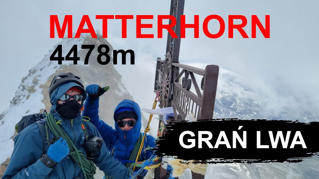 Wejście na Matterhorn 4478m od strony włoskiej | Grań Lwa