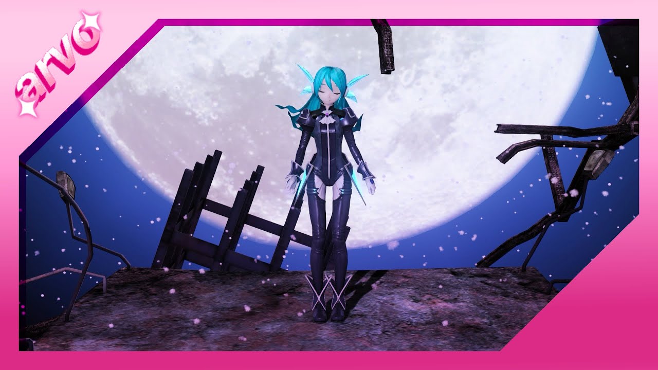 【Static Camera・Dance Shot PV】「moon」 【Hatsune Miku: Project DIVA Mega Mix+】