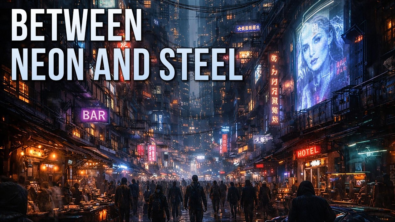 Between Neon and Steel -  Dystopian Dark Ambient